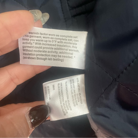 TOMMY HILFIGER Women 3-in-1 Weather System Coat Jacket Red/Blue SZ/MED - Picture 12 of 14